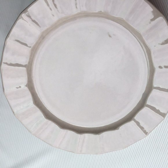 Mikasa Country English Dinner Plate Oxford Grey Gray JM750 Japan 10.5" Set of 3 - Picture 4 of 12